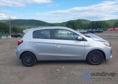 2021 Mitsubishi Mirage Carbonite Edition/Es/Le z USA, uszkodzony, nr VIN ML32AUHJ8MH012062